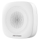 Sirène intérieure sans fil rouge 110 décibels Hikvision DS-PS1-I-WE