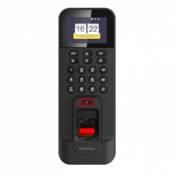 Hikvision DS-K1T804BMF terminal de contrôle d'accès par empreinte digitale + code + badge RFID