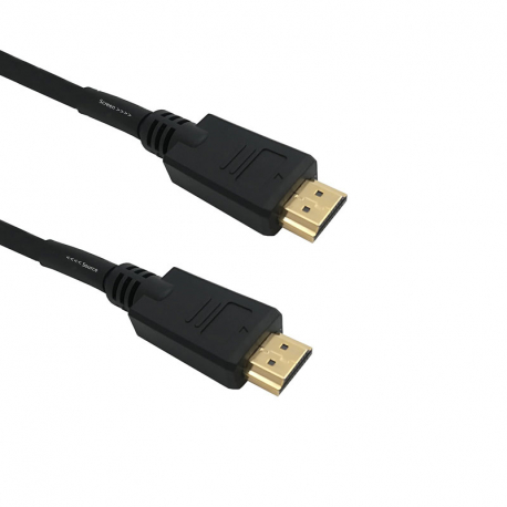 CABLE HDMI (AMOVIBLE) SUR FIBRE - 20M - 4K/60 4:4:4 8-bit and 4K