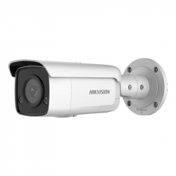 Hikvision DS-2CD2T46G2-ISU/SL caméra 4MP AcuSense avec micro intégré et alarme sonore et visuelle vision de nuit 60 mètres