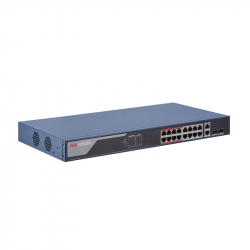 Hikvision DS-3E1318P-EI switch PoE manageable longue distance 18 ports dont 16 ports PoE+
