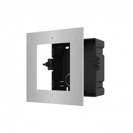 Hikvision DS-KD-ACF1/S boîtier de montage encastré pour 1 emplacement pour interphone vidéo