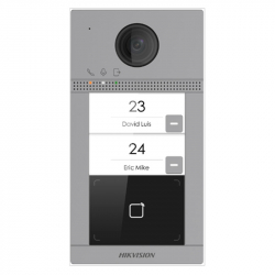 Hikvision DS-KV8213-WME1(B) interphone vidéo WiFi et PoE avec lecteur de badge