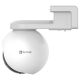 EZVIZ HB8 2K caméras de surveillance rotative WiFi sur batterie 4MP H265 avec vision de nuit en couleur et auto-tracking