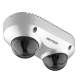 Hikvision DS-2CD6D82G0-IHS caméra double objectif 4K micro intégré et vision de nuit 10 mètres