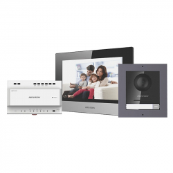 Hikvision DS-KIS702Y kit interphone vidéo couleur 2 fils