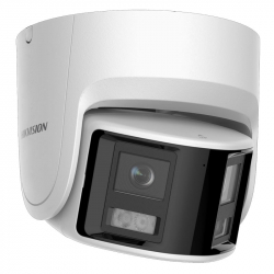 Hikvision DS-2CD2346G2P-ISU/SL(2.8mm) caméra panoramique 180° 4MP micro et alarme vision de nuit 30 mètres