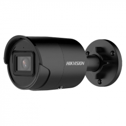 Hikvision DS-2CD2046G2-IU(Black) caméra AcuSense 2.0 micro intégré 4MP H265+ vision de nuit 40 mètres Powered by DarkFighter