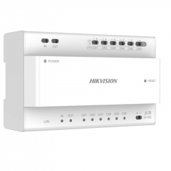 Hikvision DS-KAD706Y distributeur IP 2 fils pour portier vidéo modulable 2 fils
