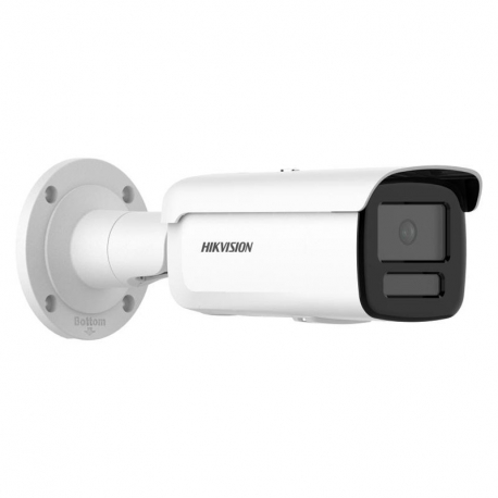 Caméra Hikvision DS-2CD2T47G2H-LISU/SL 4MP H265+ ColorVu Hybrid Light IA et Live Guard vision de nuit intelligente 60 mètres