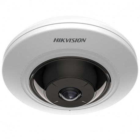Hikvision DS-2CD3956G2-ISU caméra fisheye 180° 5MP H265+ vision nocturne jusqu'à 8 mètres