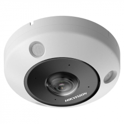 Hikvision DS-2CD63C5G1-IVS caméra fisheye 360° Ultra HD 12MP PoE